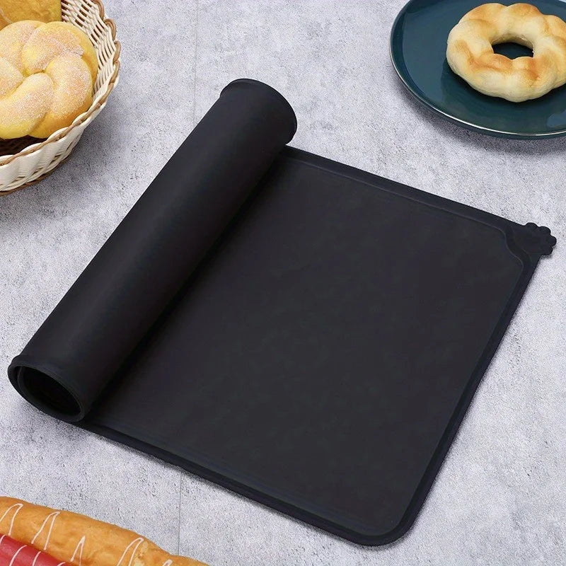 Anti-overflow silicone mat