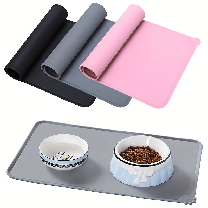 Anti-overflow silicone mat