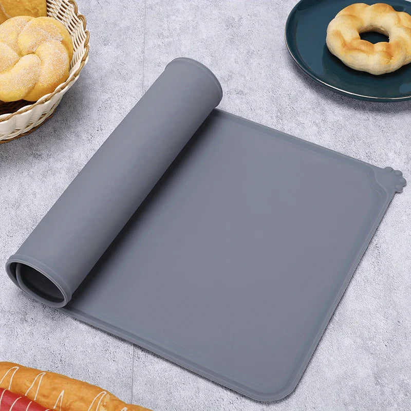 Anti-overflow silicone mat