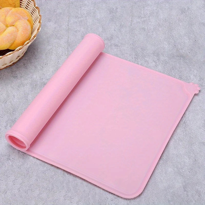 Anti-overflow silicone mat